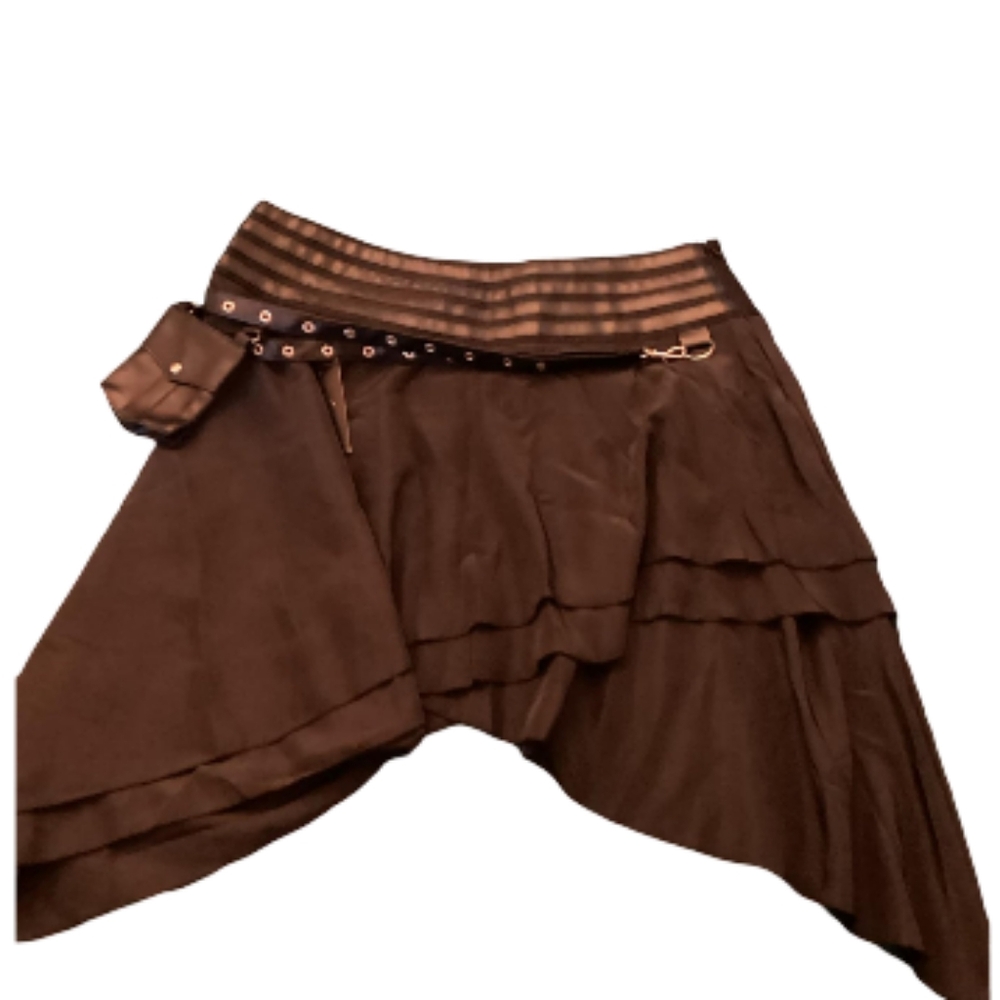 Steampunk Gothic Victorian Pirate Skirt - Picture 7 of 7